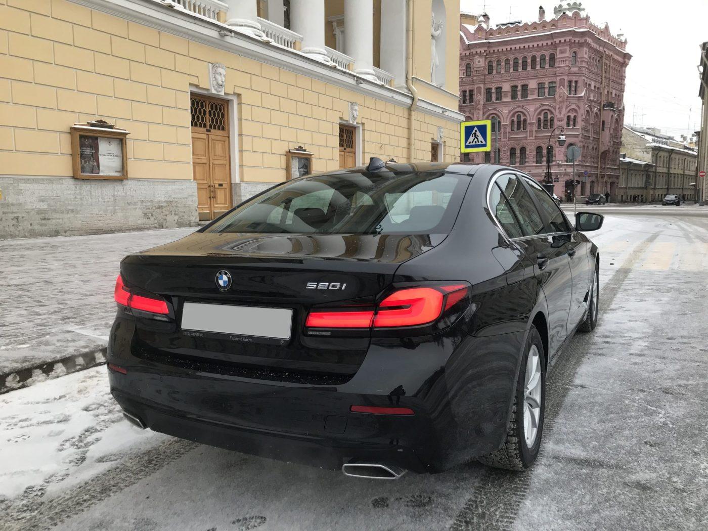 BMW 5 рестайлинг G30 2021