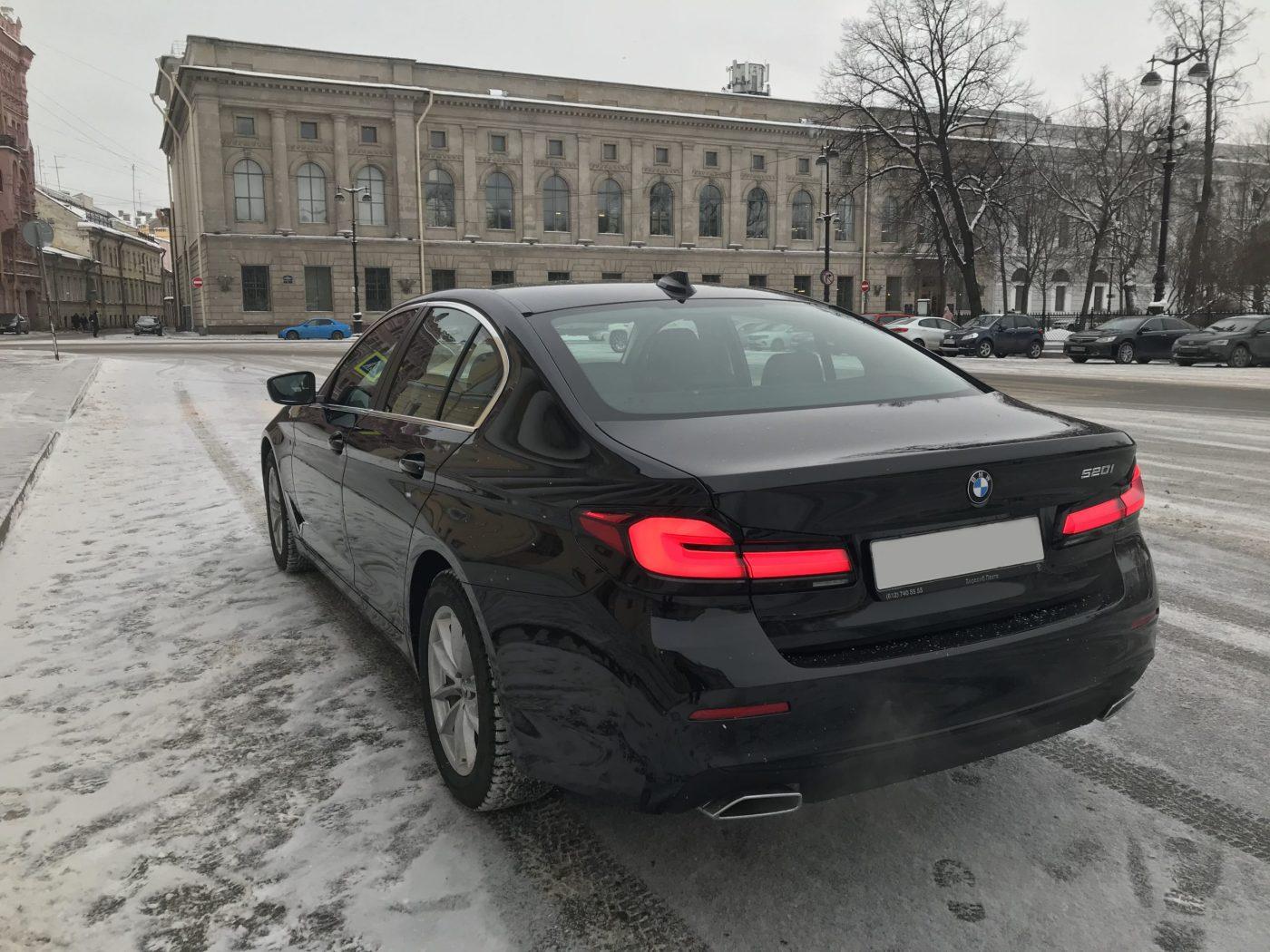 BMW 5 рестайлинг G30 2021