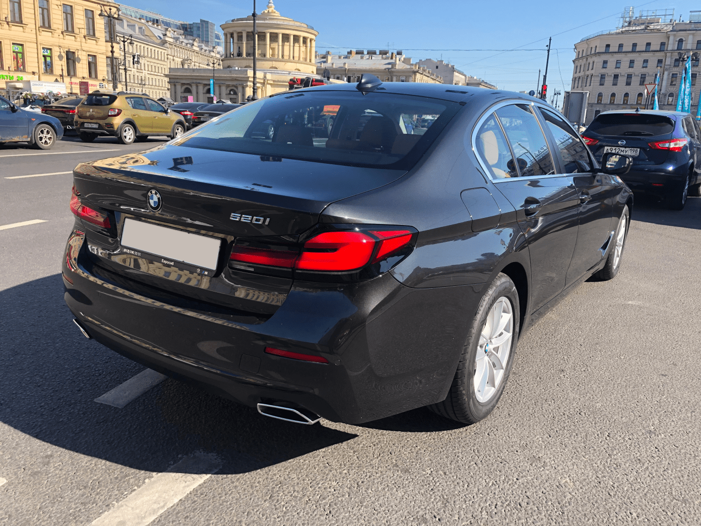 BMW 5 рестайлинг G30 2021